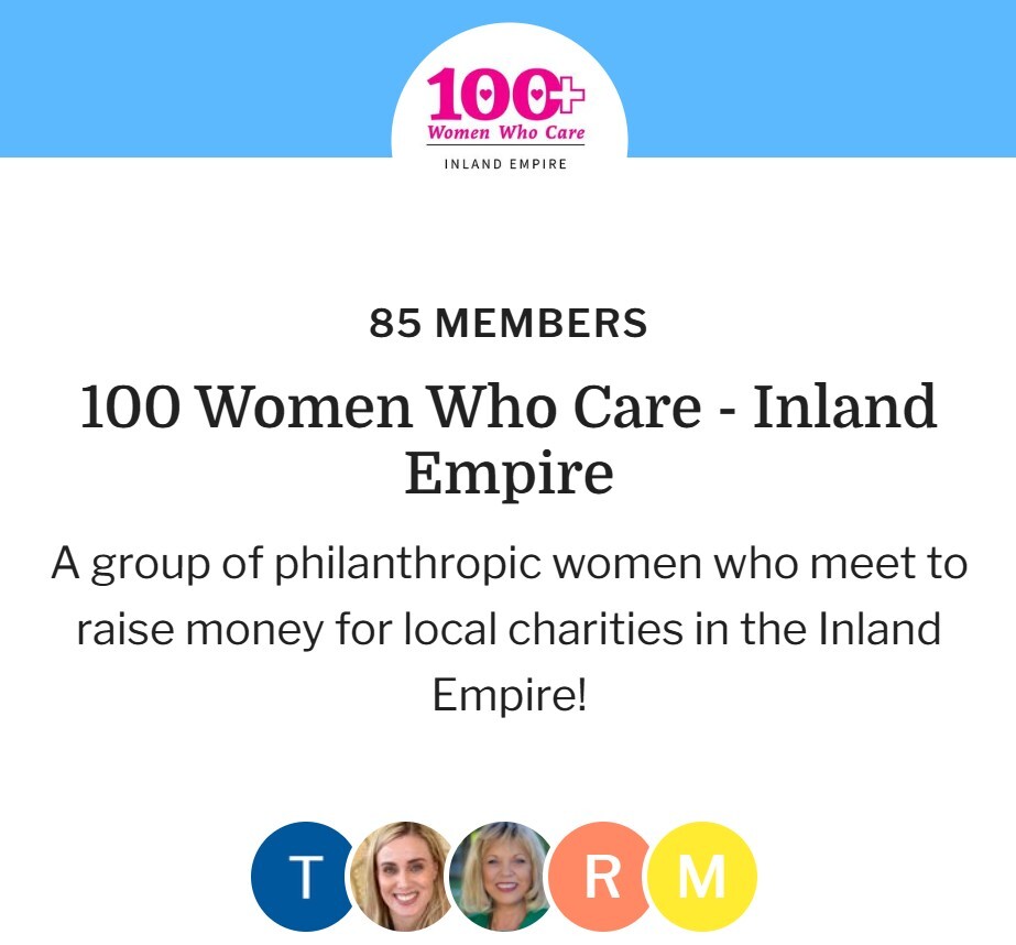 100 Women Who Care - Inland Empire