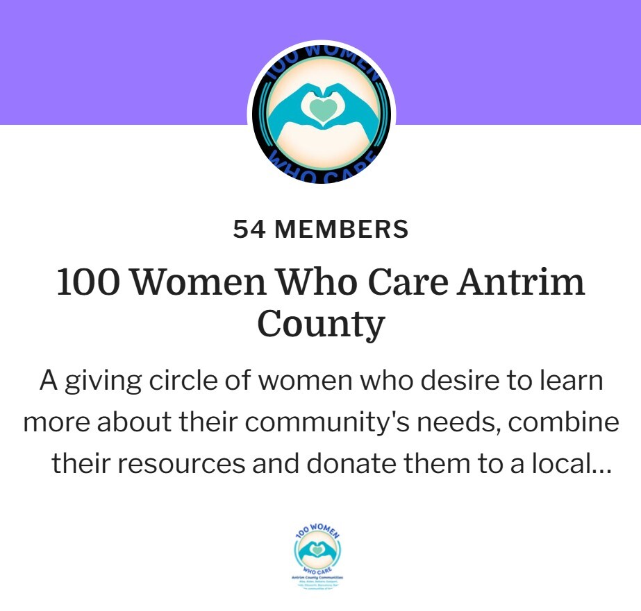 100 Women Who Care Antrim County