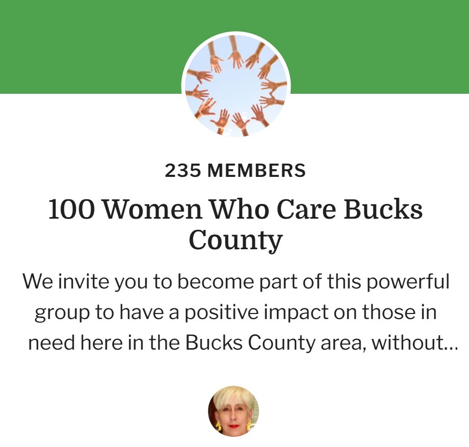 100 Women Who Care Bucks County