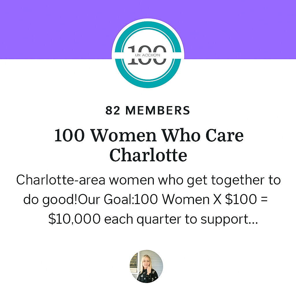 100 Women Who Care Charlotte