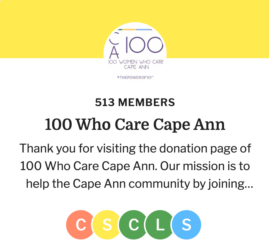 100 Who Care Cape Ann