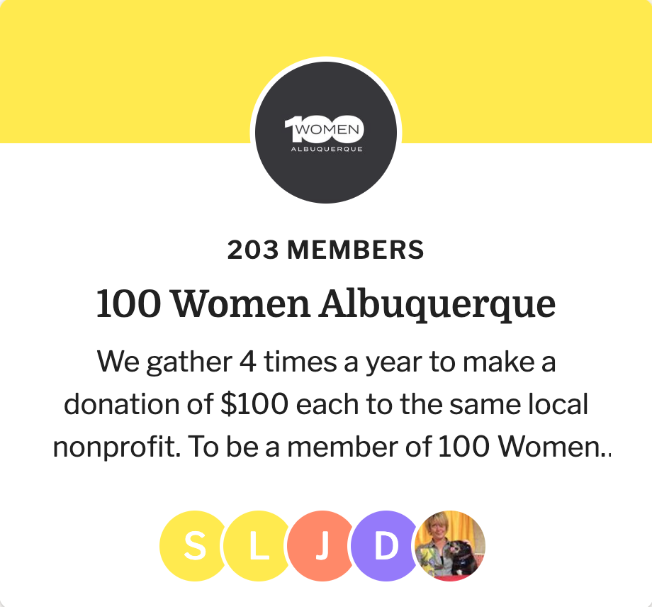 100 Women Alburquerque