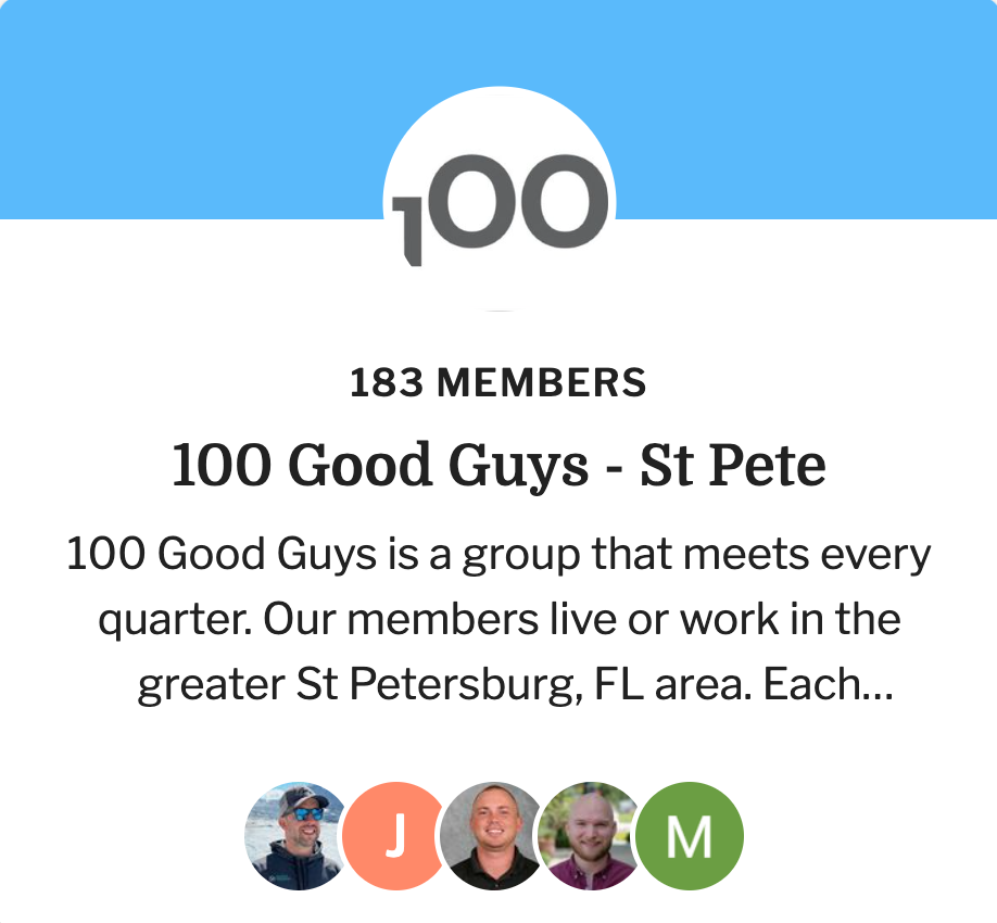 100 Good Guys - St Pete