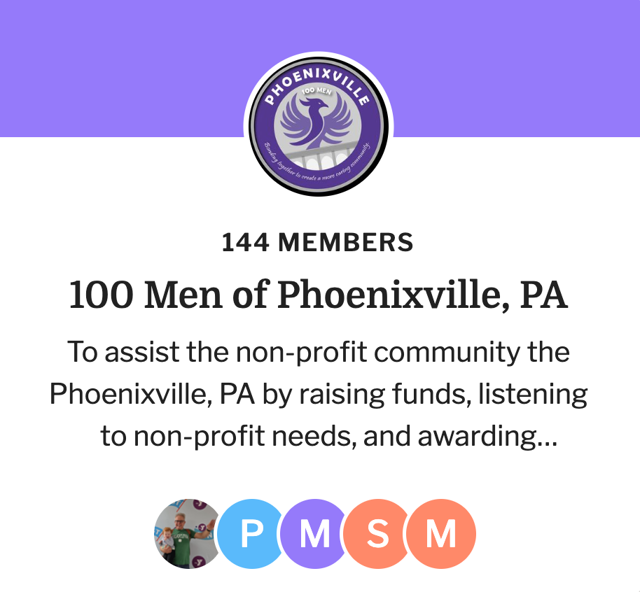 100 Men of Phoenixville, PA